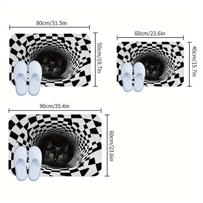 1Pc 60x90cm Floor Mat