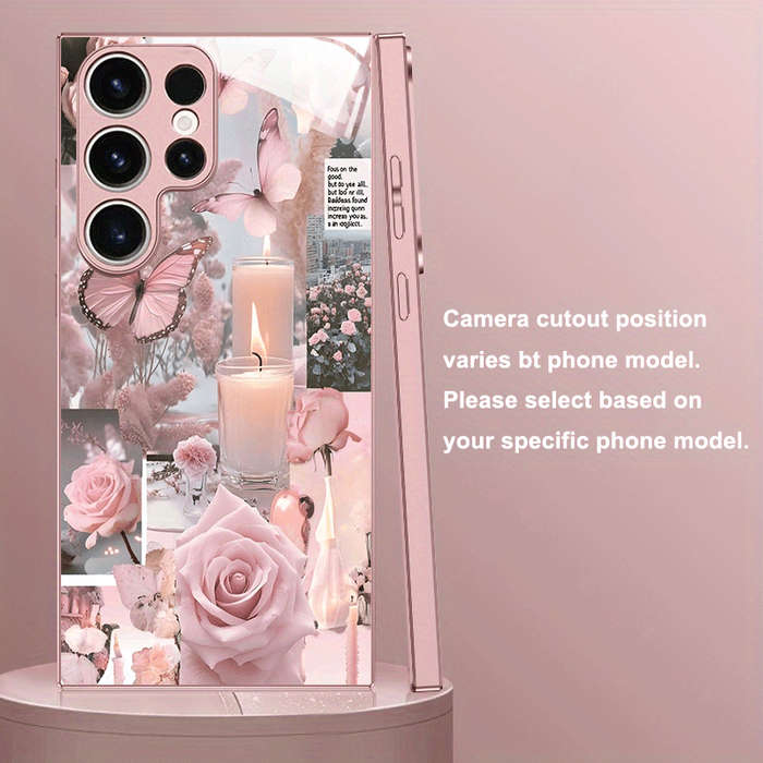 1pc Pink Color For Samsung Galaxy A13 Phone Cases