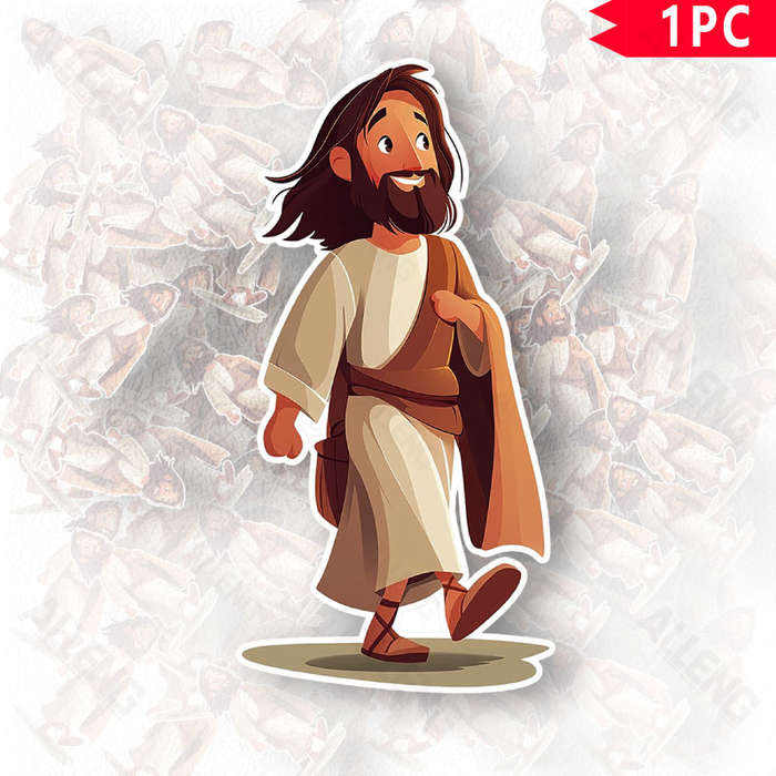 1pc Jesus Christian Themed Stickers