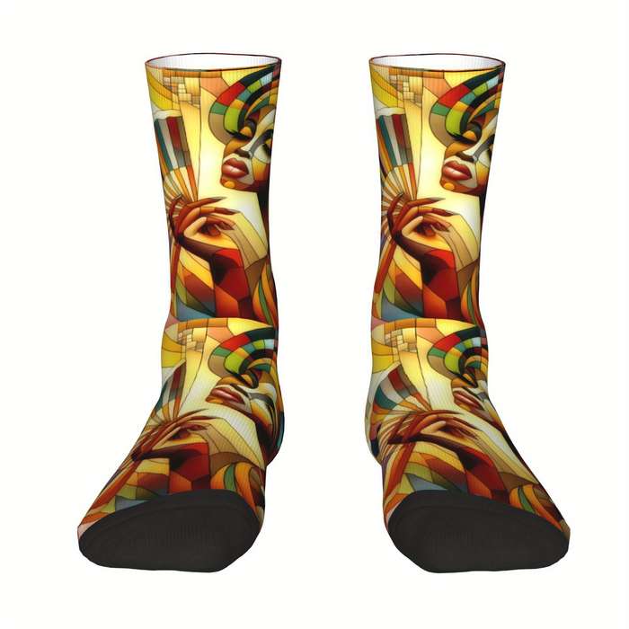1 Pair Multicolor One Size Socks