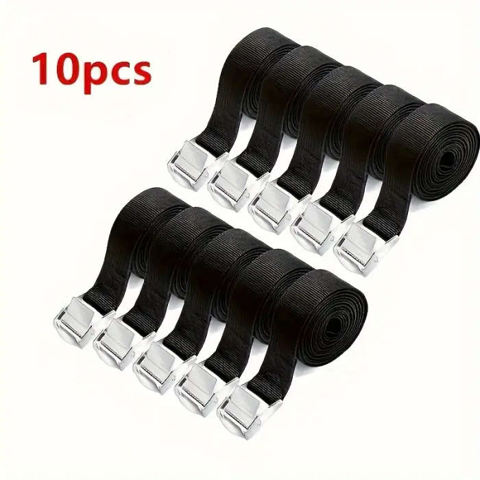 10 Heavy-Duty Fabric Straps