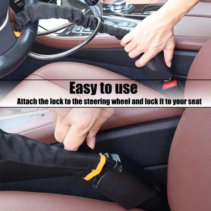 Anti-theft steering wheel lock car security lock