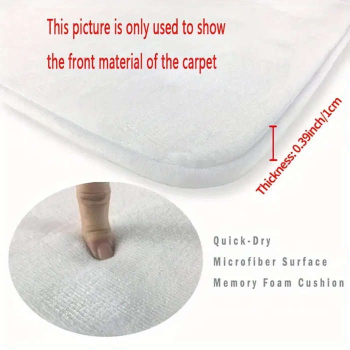 1Pc 31.5x47inch 80x120cm Floor Mat