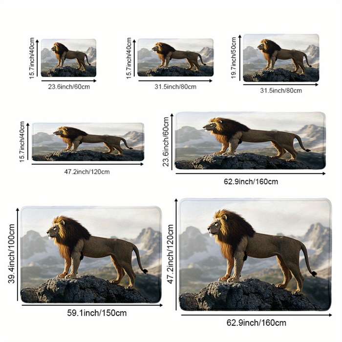 1Pc 50x8cm Floor Mat