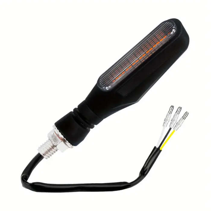 2pcs Yellow LED Daytime Running Lights Turn Signal Bulbs for Motorcycles