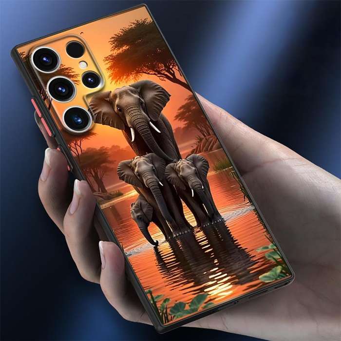 1pc Mixed Color 1 For Samsung Galaxy S25 Phone Cases
