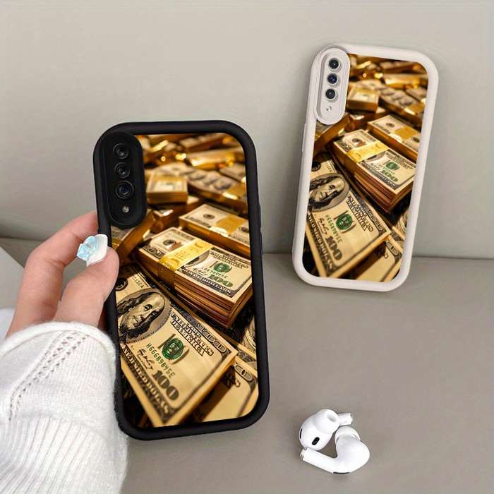 1pc White For Samsung Galaxy A50s Phone Cases