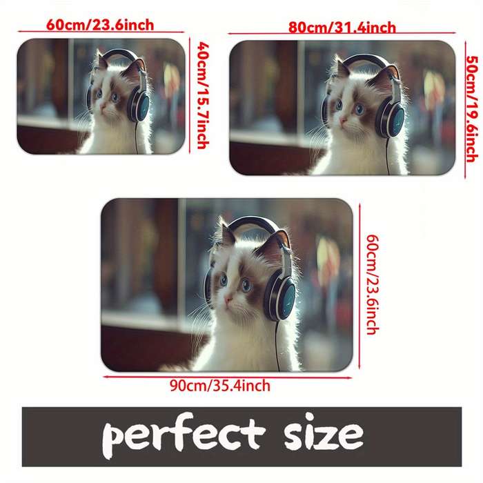 1Pc 50x80cm 19x31inch Floor Mat