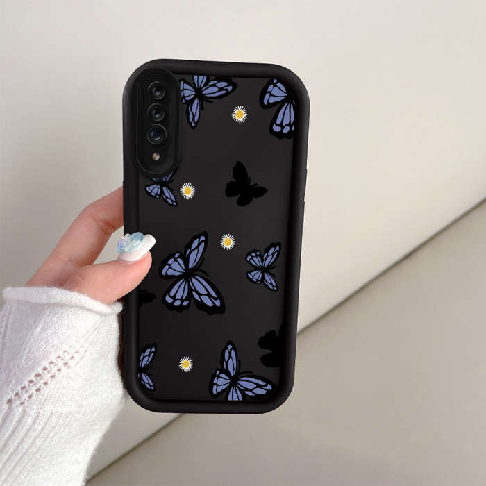 1pc White For Samsung Galaxy A72 Phone Cases