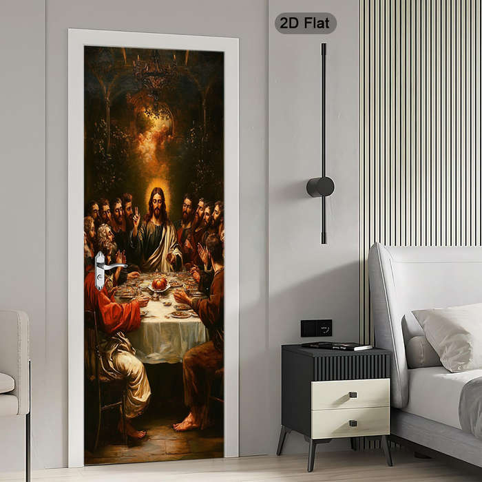 1pc 30.3x78.7 inches   77x200 cm   Jesus Christian Themed Stickers