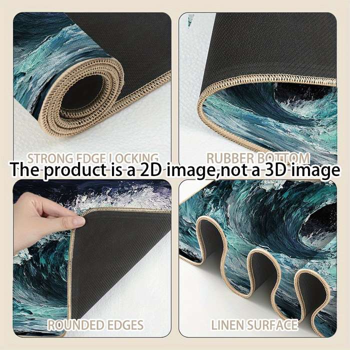 1Pc 45x75cm Floor Mat