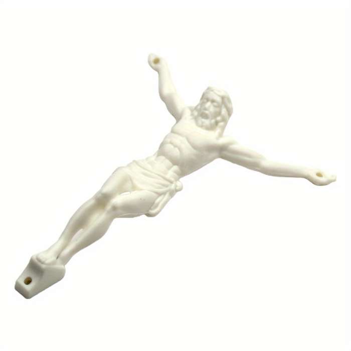 1 Piece White Jesus Theme Pendant