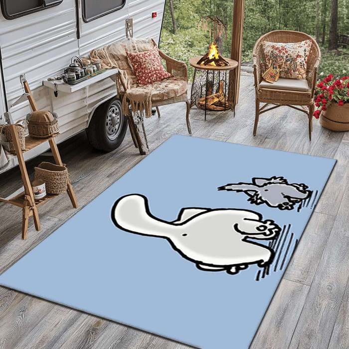 1Pc 120x160cm 47.24x63inch Floor Mat