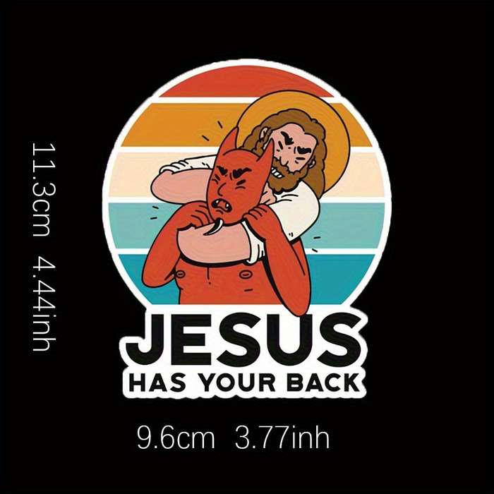 1pc Jesus Christian Themed Stickers