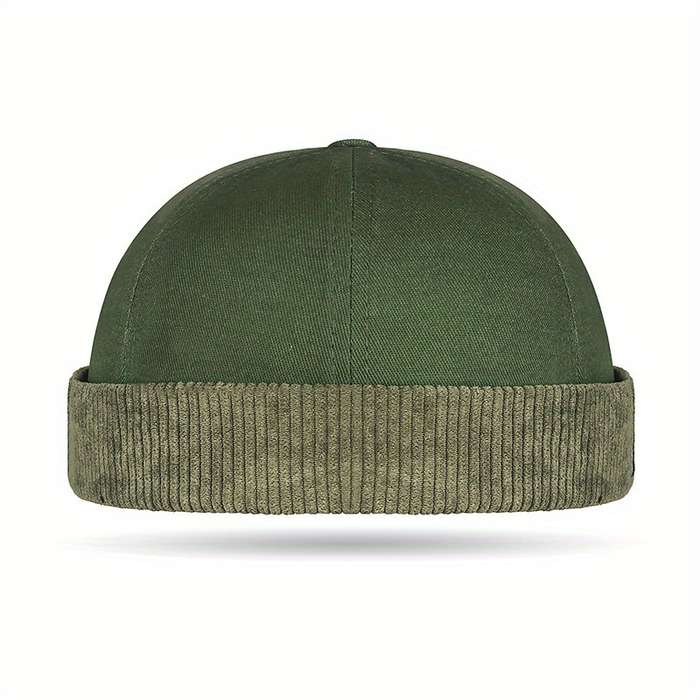1pc Unisex Japanese Harajuku Style Color Block Cap Trendy Hipster Sailor Hat 100% Polyester Woven