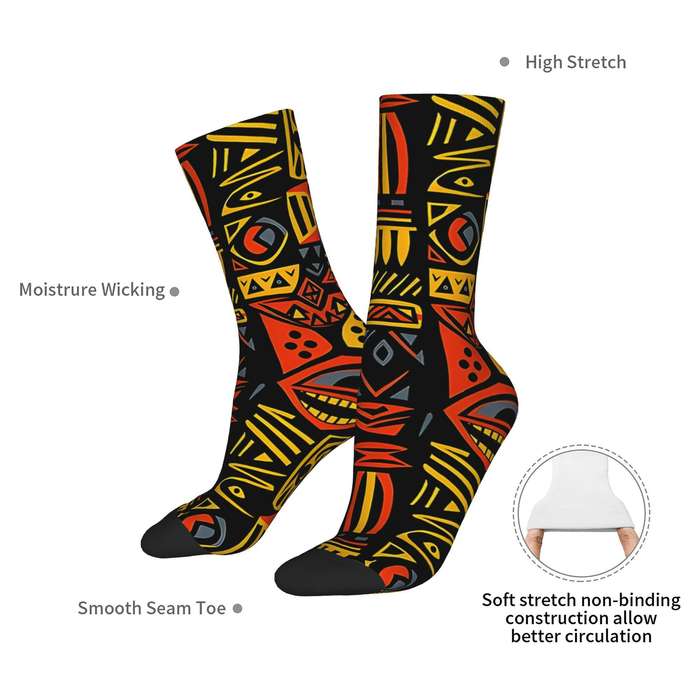 1 Pair Multicolor One Size Socks