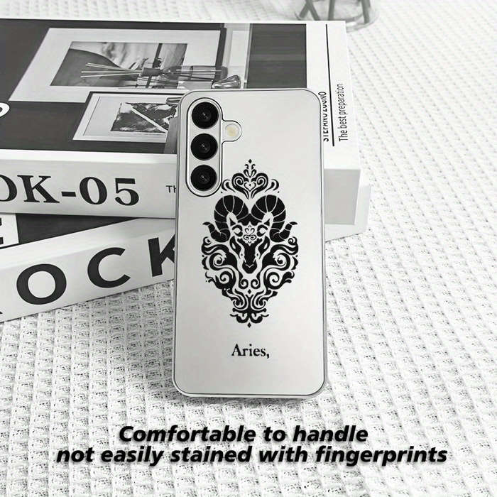 1pc  silvery  For Samsung Galaxy S24 Phone Cases