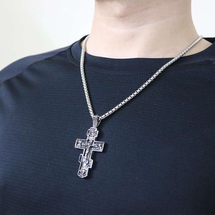 1 Piece Antique Silvery Pendant jewelry Jesus Theme Pendant