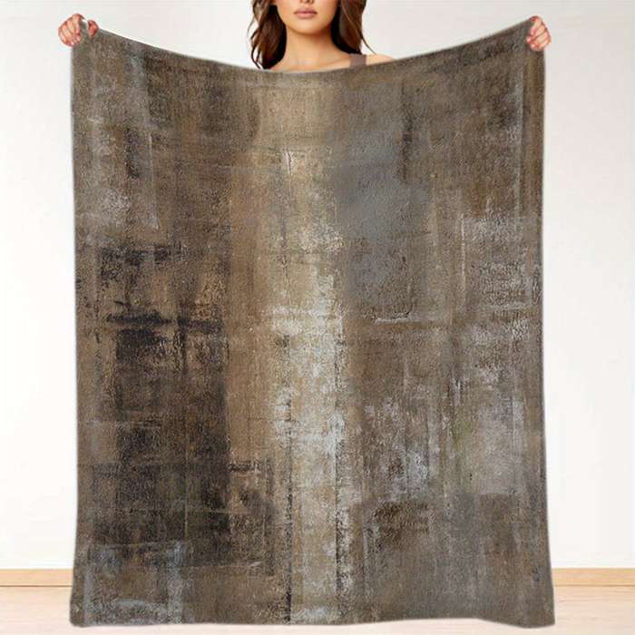 1ps Blanket Color Deep Blue size 120x200cm