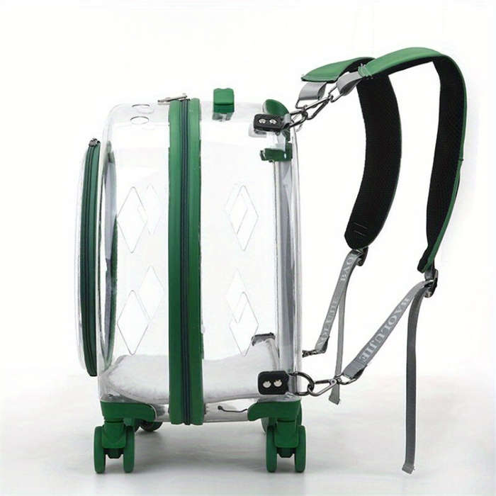 1pc Greensize Upgraded with doors and shoulder straps Pet Bag
