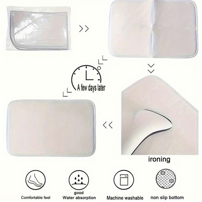 1Pc 40x60cm 15.75x23.62inch Floor Mat
