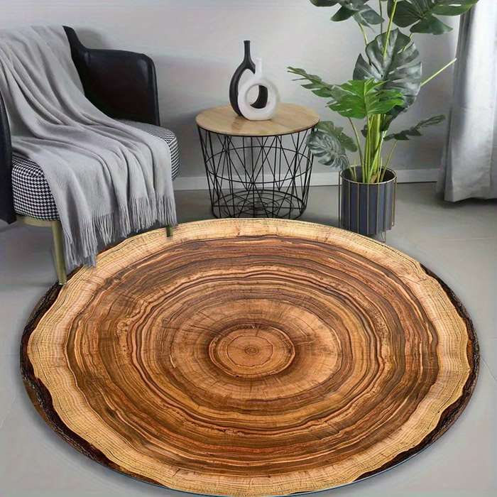1Pc 47.24x47.24inch 120x120cm Floor Mat