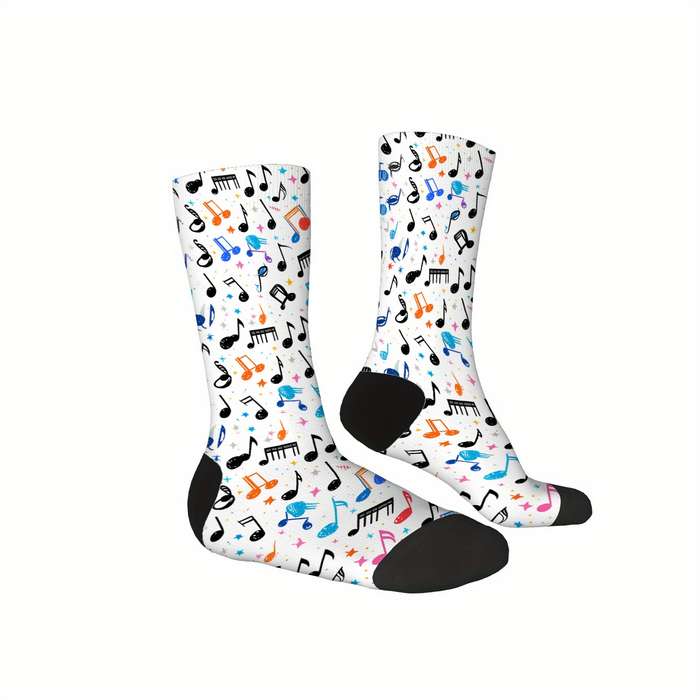 1 Pair Mixed Color One Size Socks