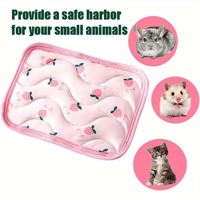 1piece Pink Cherry Cooling Pad
