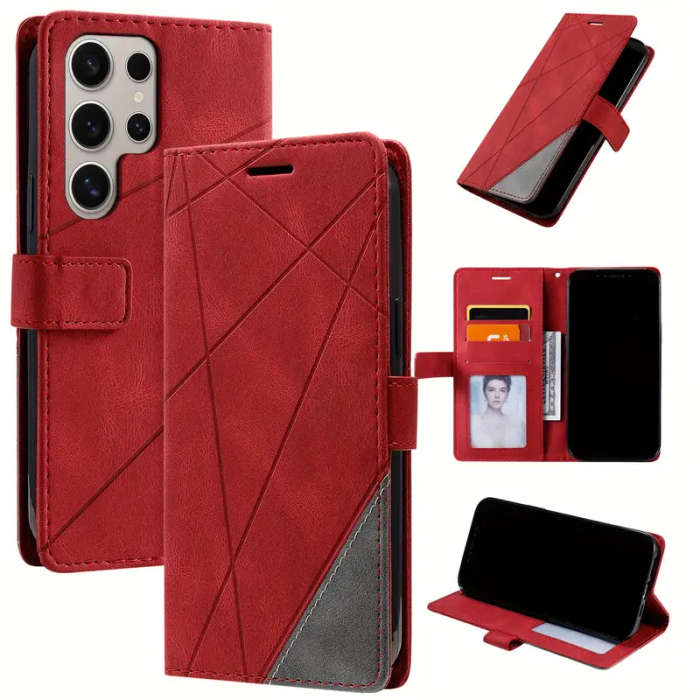 Wallet Case for Samsung Galaxy S25 Ultra Green