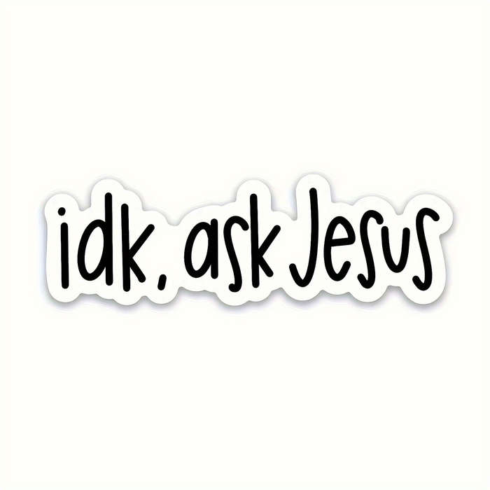 5 Pieces Jesus Christian Themed Stickers