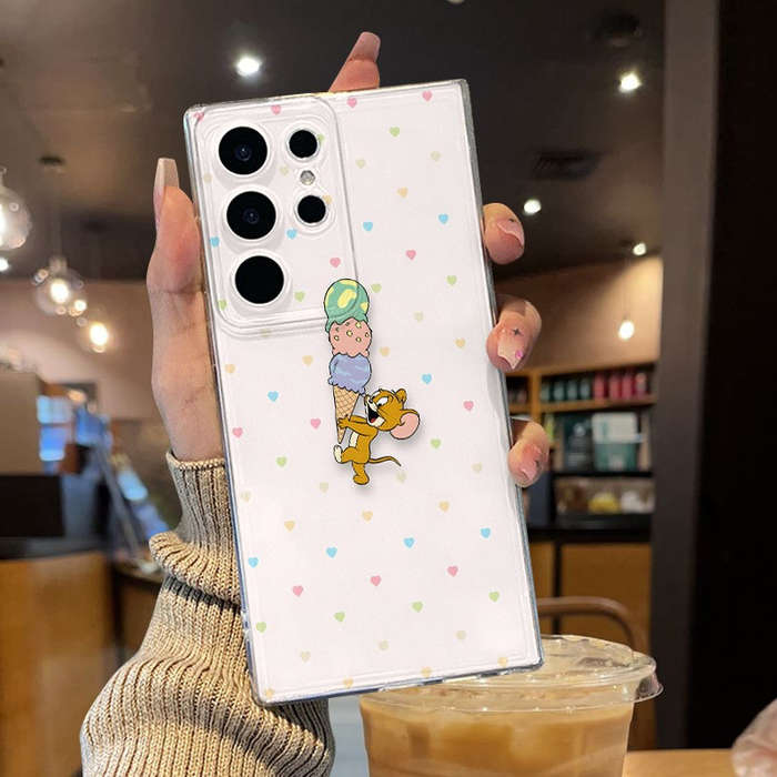 1Ps Transparent For Samsung Galaxy A54 5G Phone Cases