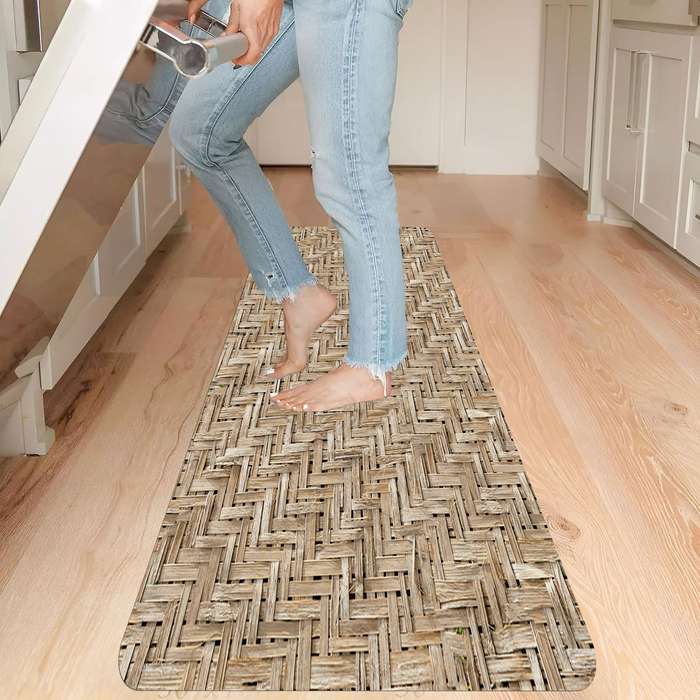 2Pcs 45x75cm And 45x120cm Floor Mat
