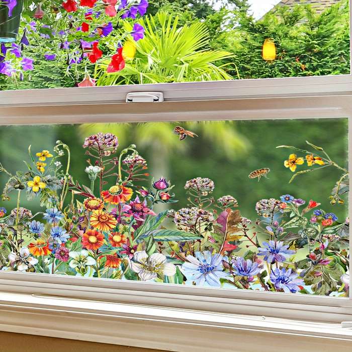 1pc 40x100cm Door Window Sticker
