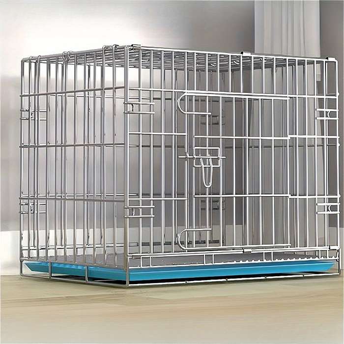 1pc Silver cage + bold and thick size 35*26*33Pet Cage