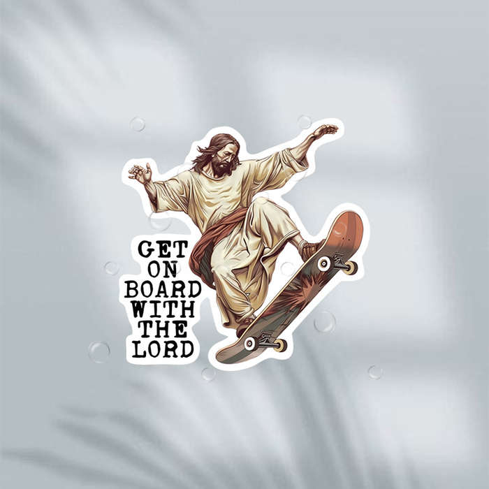 1pc Jesus Christian Themed Stickers