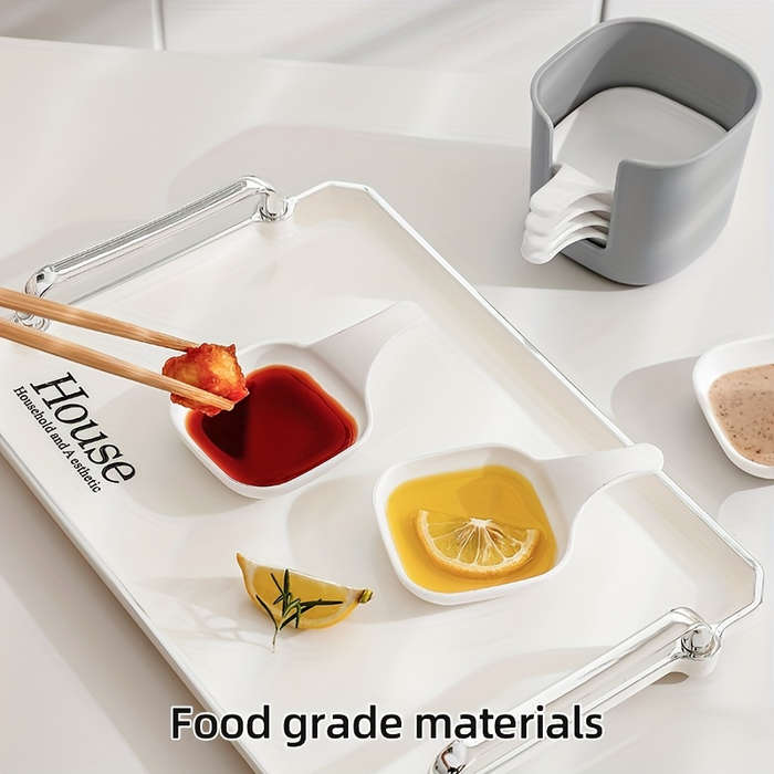 7pcs set Sauce Dishes Food Sauce Dishes Dipping Sauce Dishes Set Food Storage Containers S