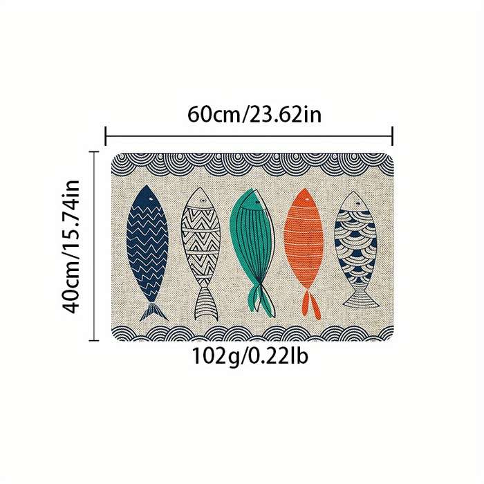 1Pc 40x60cm 15.75x23.62inch Floor Mat