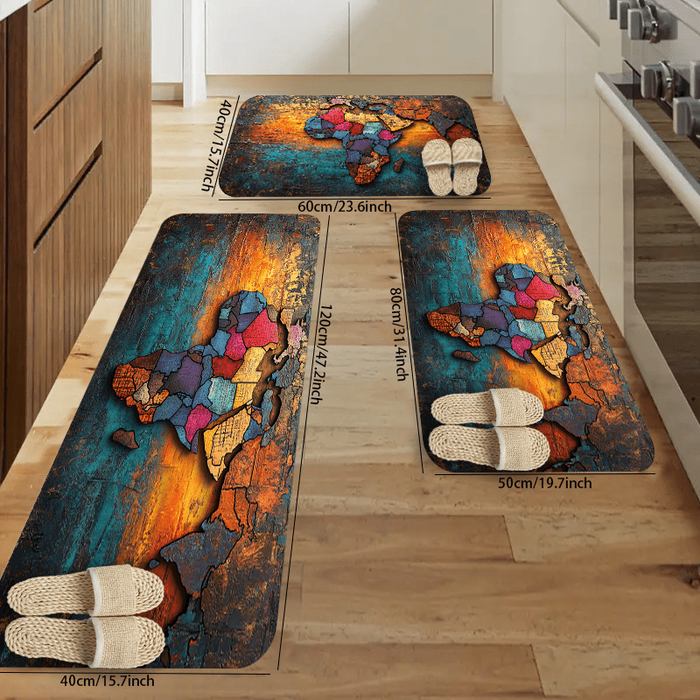 1Pc 40x60cm 15.7x23.6inch Floor Mat