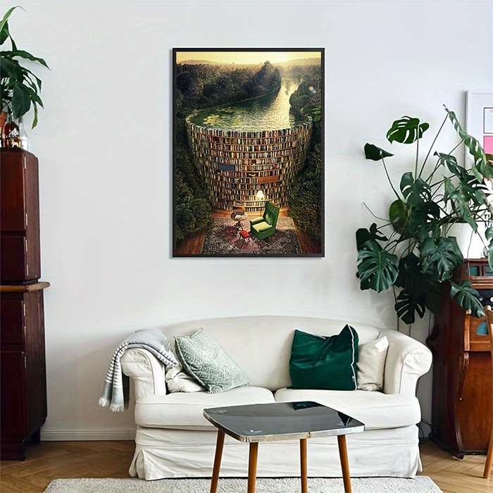 1000pcs of DIY puzzle canal map home and office decoration murals thick durable adu