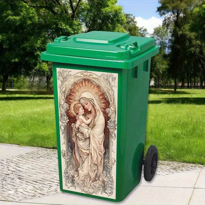 1pc 30.99x69.85cm Jesus Christian Themed Stickers