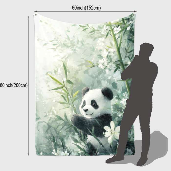 1ps Blanket Color Grey Animal