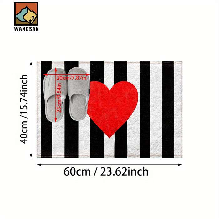 1Pc 60x40cm 23.6x15.7inch Floor Mat