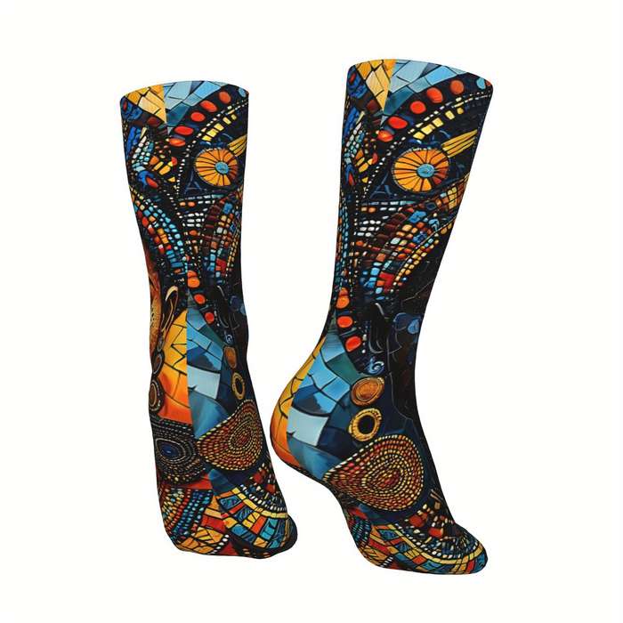 1 Pair Multicolor One Size Socks
