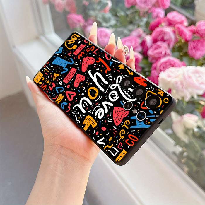 1pc Mixed Color 1 For Samsung Galaxy S24 FE Phone Cases