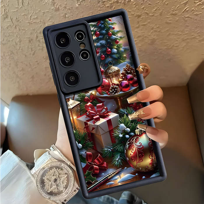 1pc Black For Samsung Galaxy S25 Ultra Phone Cases
