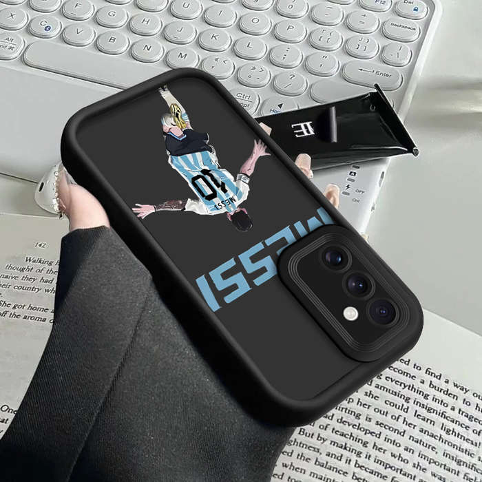 1pc Black For Samsung Galaxy A15 Phone Cases