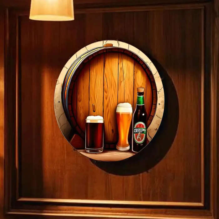 1pc Room Decor A Vintage Tavern Metal Sign Featuring Creative And Humorous Text Art Perfect As a Fun