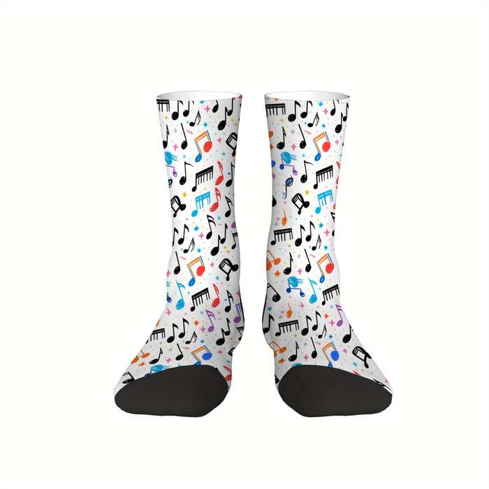 1 Pair Mixed Color One Size Socks