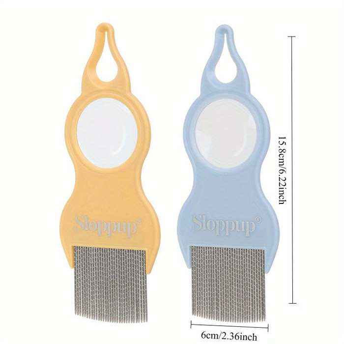 1pc Yellow Size 92351Pet Comb