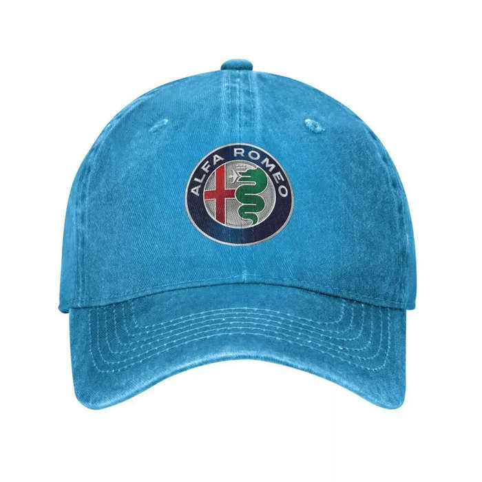 1pc Adjustable Vintage for Logo Baseball Cap Italian Flag Inspired Breathable Sun-Protective Ha